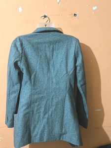 Gray Casual Blazer