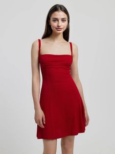 Cute Dusty Rose Sleeveless Mini