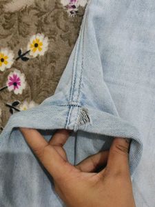 Light Wash Wide Leg Jeans