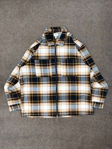 H&M Men's Plaid Relaxed Fit Shirt