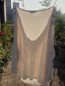 Cream Draped Tank Top