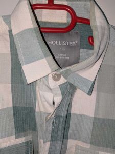 Hollister Plaid Long Sleeve Shirt