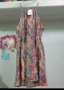 Boho Paisley Print Maxi Dress