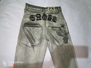 Men's Vintage Wash Capri Jeans