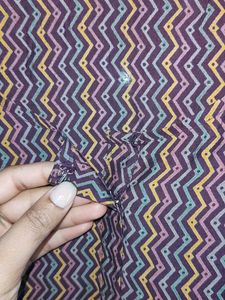 Unique Geometric Patterned Kurti