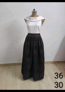 Elegant Black &amp; White  Dress