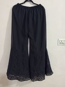 Elegant Chikankari Black Kurta Set