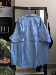 Columbia Light Blue Short Sleeve Button-Up Shirt