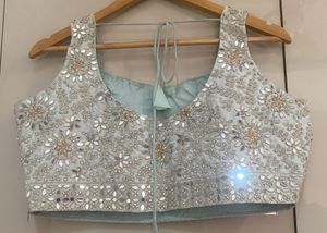 Embellished Mirror Work Blouse