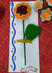 Crochet Big Sunflower 🌻