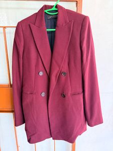 Zara Double Breasted Blazer