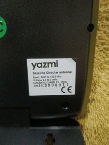 Yazmi Satellite Circular Antenna Band 1467 to 1492