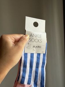 Striped Ankle Socks