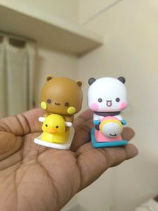 Dudu Bubu Cute Bears Desk Dashboard Buddies