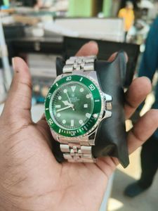 ROLEX GREEN WATCH