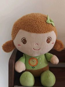 Adorable Plush Girl Doll Toy