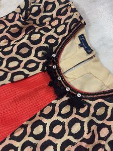 Printed Caped Kurta