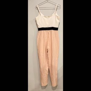 Elegant Colorblock Jumpsuit