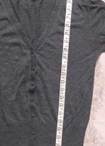 Gray Cardigan