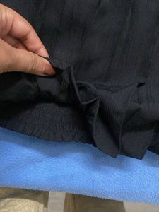 Elegant Black Tunic Top