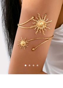 Golden Sun Armlet Bracelet