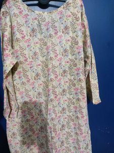Women's Floral Print Kurta