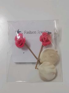 Rose Drop Earrings