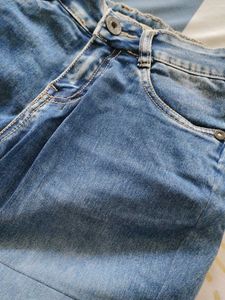 Blue Denim Shorts