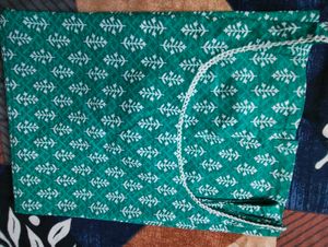Green Printed Blouse