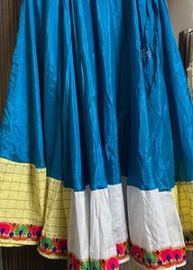 Beautiful Blue Ethnic Skirt