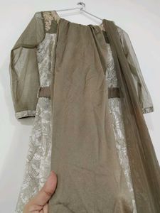 Dress With Duppata &amp; Leggings