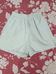 Women's Striped Shorts