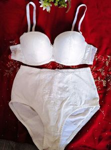 very sexy and beautiful satin bra with brief