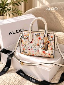 ALDO Evililya Floral Printed Medium Structured Han
