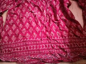 Boho Print Tunic Top