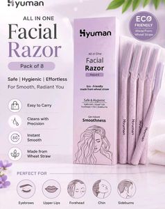 (Sealed)Instant Face Hair Removal razor pack of 8