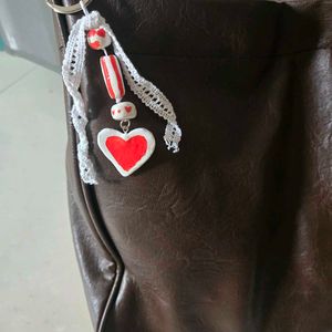 Heart Keychain Charm