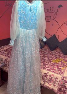 frozenFROZEN LONG LENGTH ITS AMAZING GOWN 😍