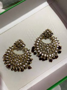 Heavy Elegant Indian Chandbali Earrings