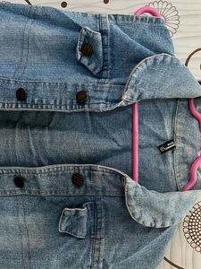 Blue Denim Vest Jacket