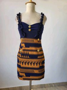 Stylish Mini Dress - Unique Design
