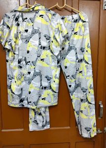 Comfortable Printed Pajama Set