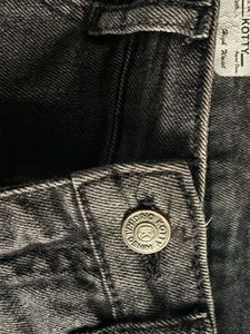 Grey High Waist Jeans