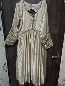 Elegant Ethnic Goldenish Gown