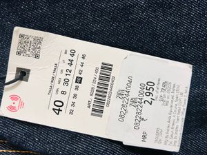 Zara original Dark Wash Wide Leg Denim Jeans