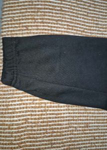 Black winter lower for girls and women
