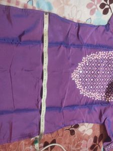 Elegant Purple Embroidered Kurta Set
