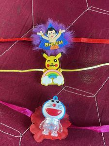 Cartoon Rakhi Set
