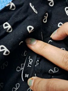 Chic Black Printed Shirt