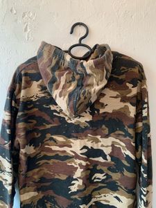 Camo Print Hoodie